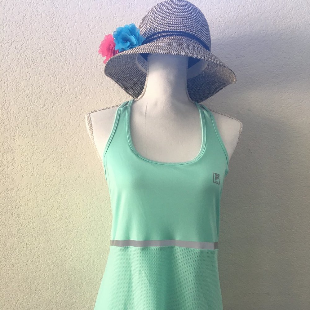 FILA SPORT 2-IN-1 SPORT TANK TOP RACER BACK NWT